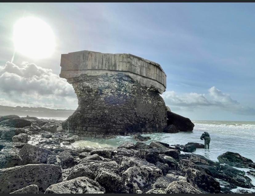 Le Brise Lame Maison Neuve A 2 Pas De La Plage Le Portel Buitenkant foto