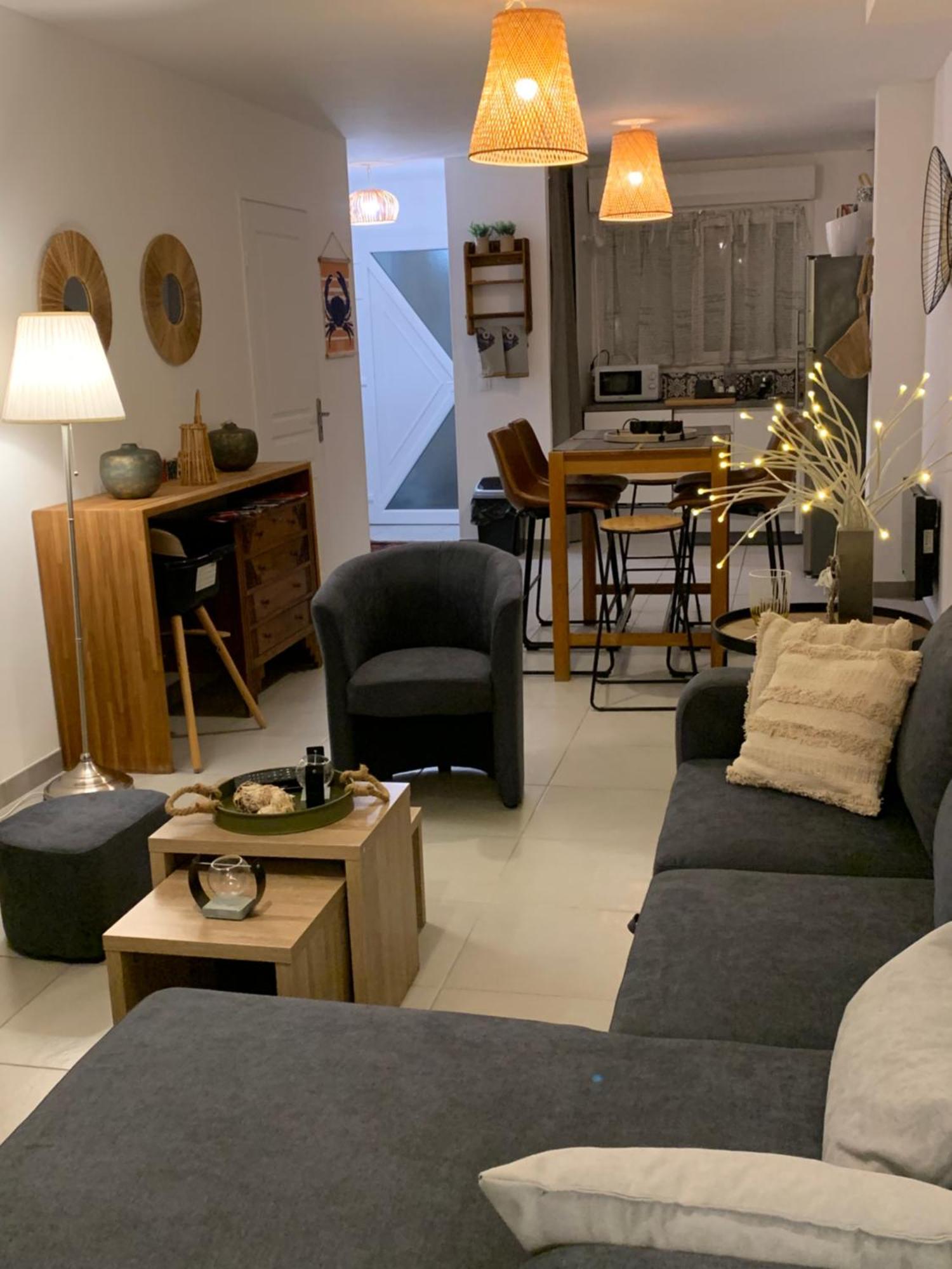 Le Brise Lame Maison Neuve A 2 Pas De La Plage Le Portel Buitenkant foto
